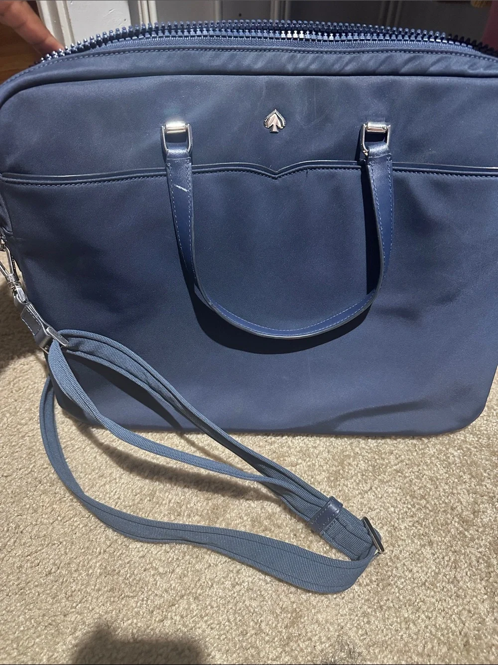 kate spade Navy Blue Laptop Briefcase